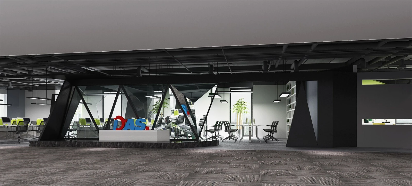 Office overview of DAS paper cup machine Office overview of DAS paper cup machine